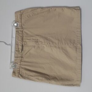 Ralph Lauren Sport Women's Size 10 A-Line Khaki Mini Skirt 90s Y2K Retro Preppy